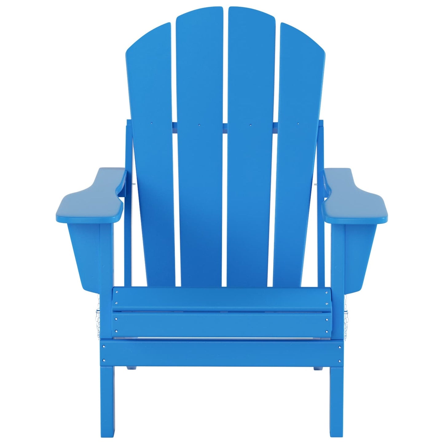 Polytrends Laguna HDPE, set da conversazione per esterni, sedie pieghevoli Adirondack adatte a tutte le stagioni e adatte a qualsiasi patio (set da 5 pezzi)