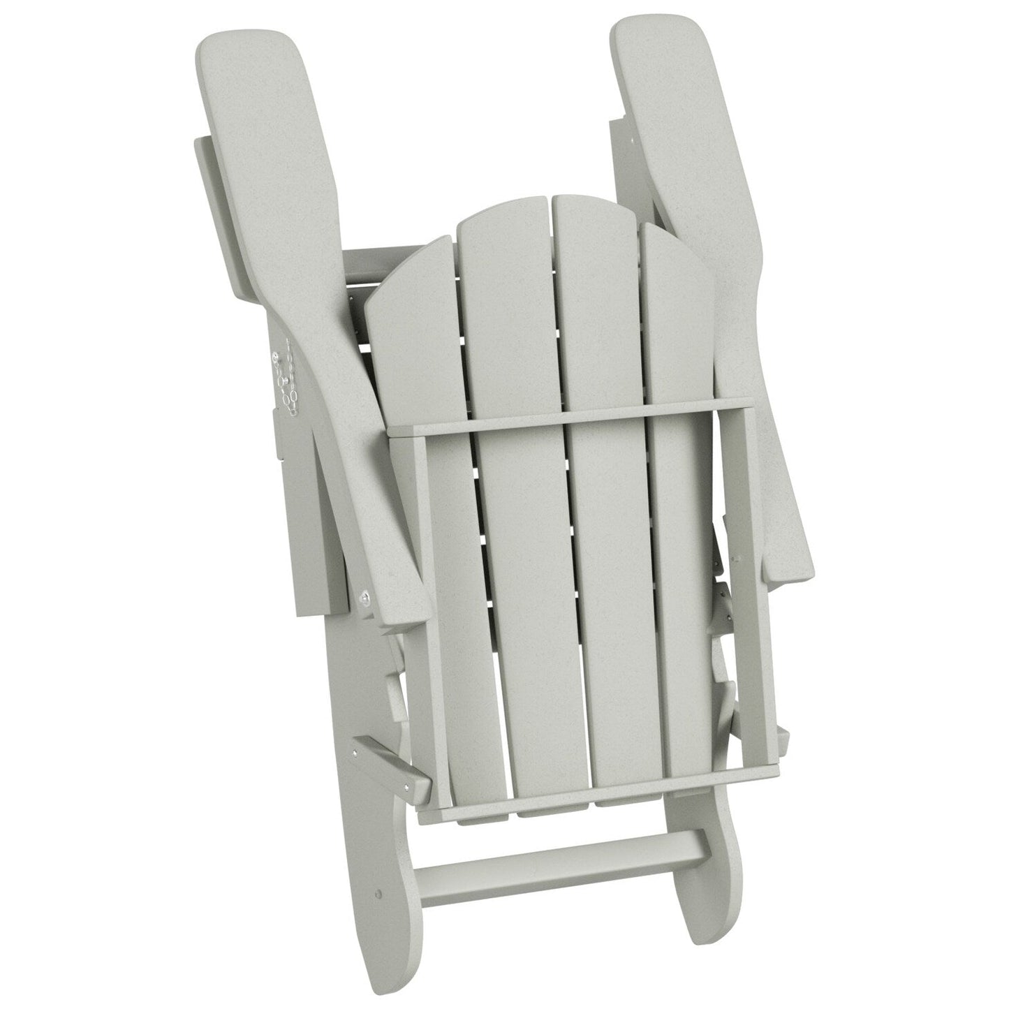 Polytrends Laguna HDPE, set da conversazione per esterni, sedie pieghevoli Adirondack adatte a tutte le stagioni e adatte a qualsiasi patio (set da 5 pezzi)