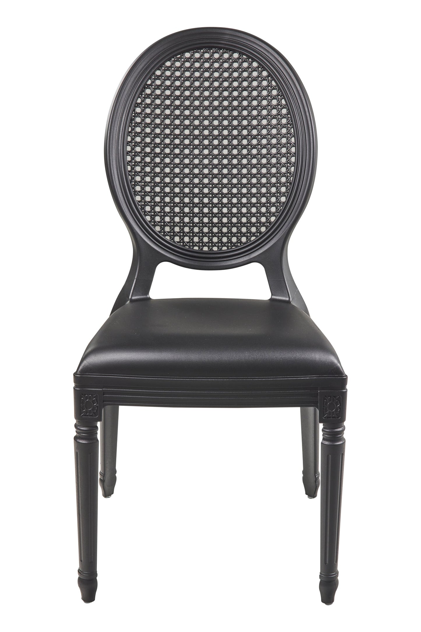 Franz - Sedia In Pp In&amp;Out Nera Impilabile