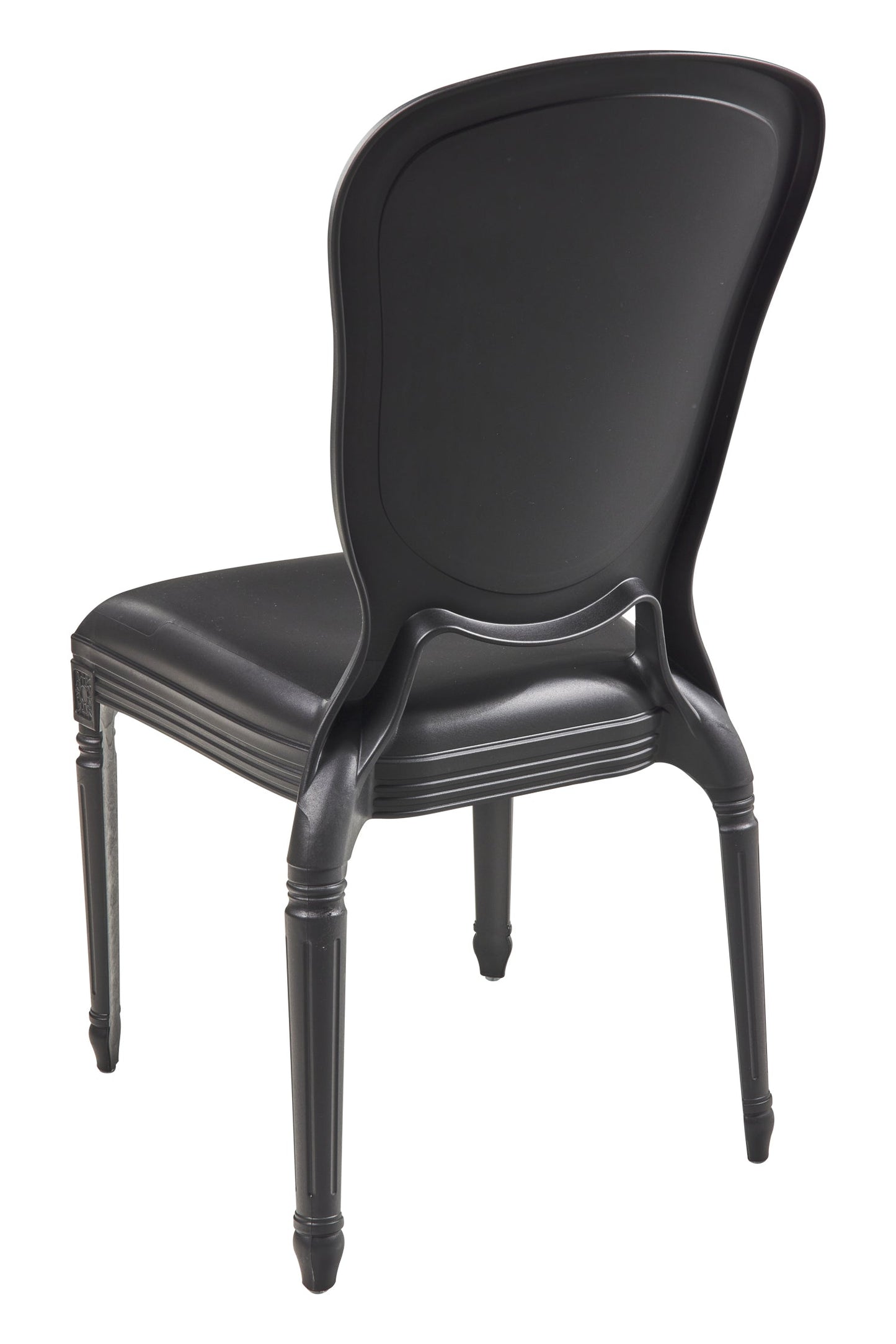 Sissi - Sedia In Pp In&amp;Out Nera Impilabile