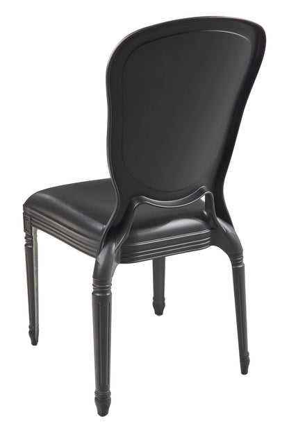 Sissi - Sedia In Pp In&amp;Out Nera Impilabile