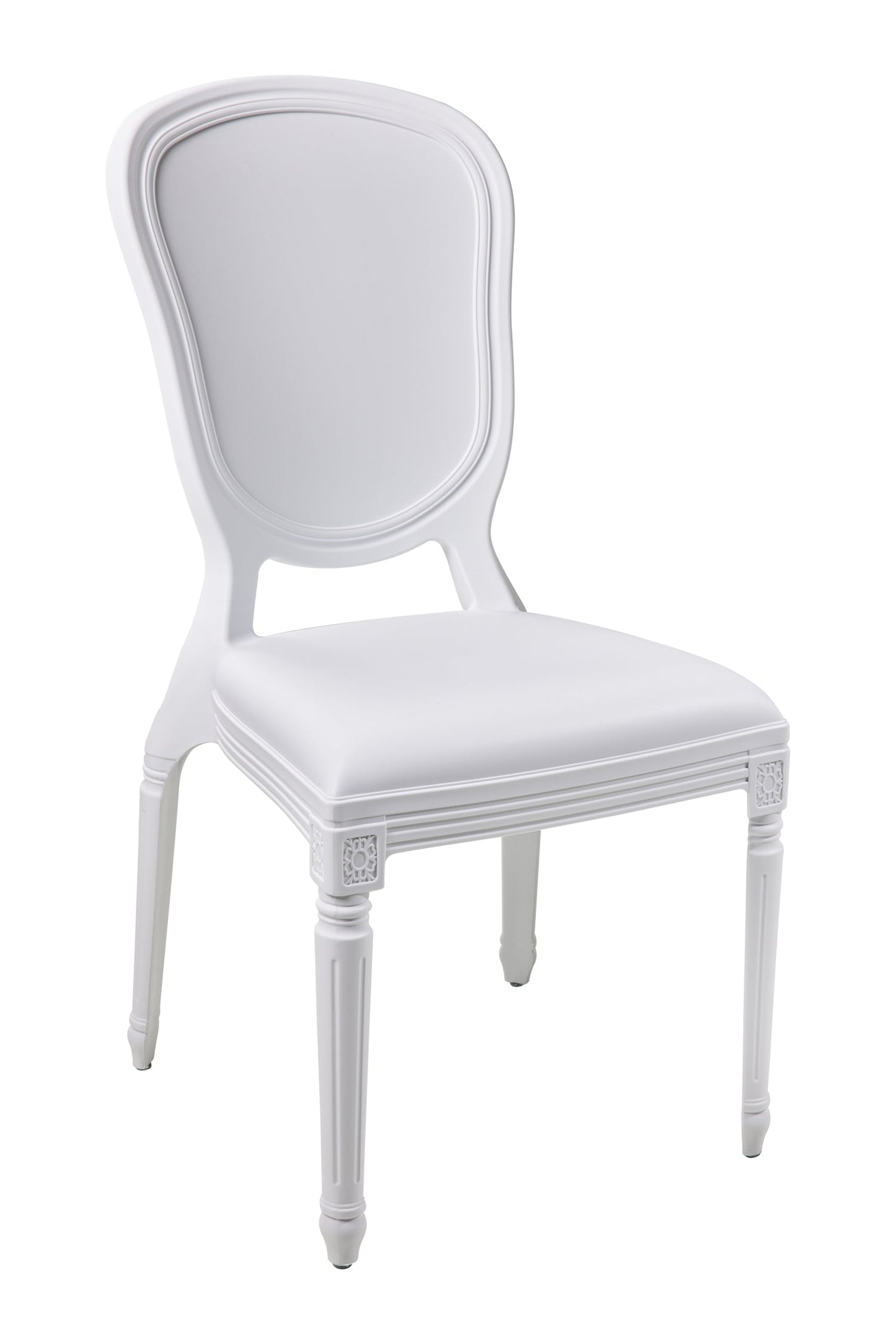 Sissi - Sedia In Pp In&amp;Out Bianca Impilabile