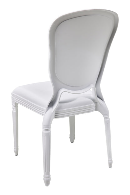 Sissi - Sedia In Pp In&amp;Out Bianca Impilabile