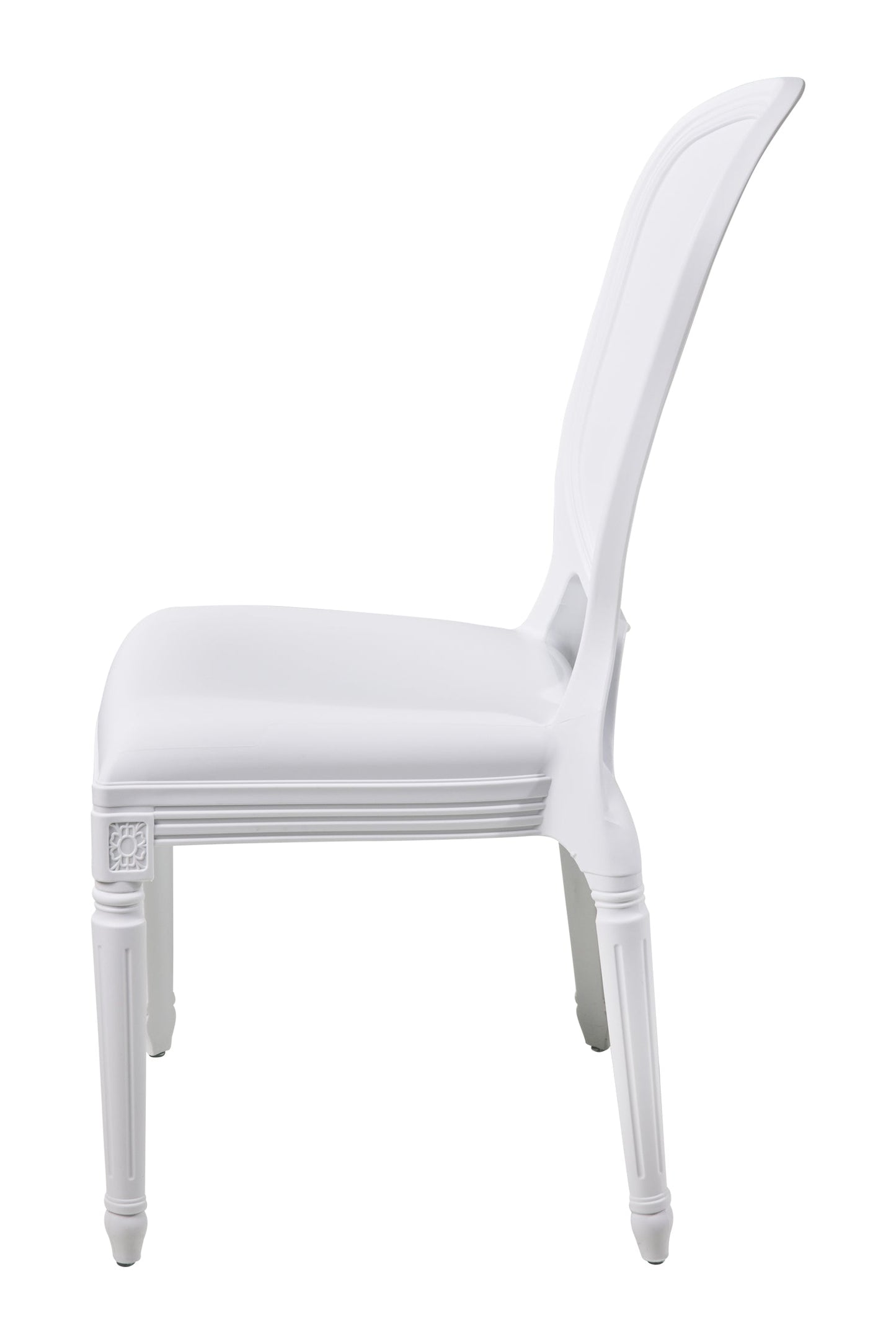 Sissi - Sedia In Pp In&amp;Out Bianca Impilabile