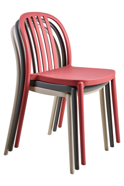 Masha - Sedia In PP Grigio Pietra