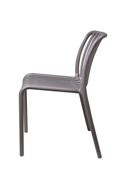 Carzana - Sedia In PP Grigio Londra