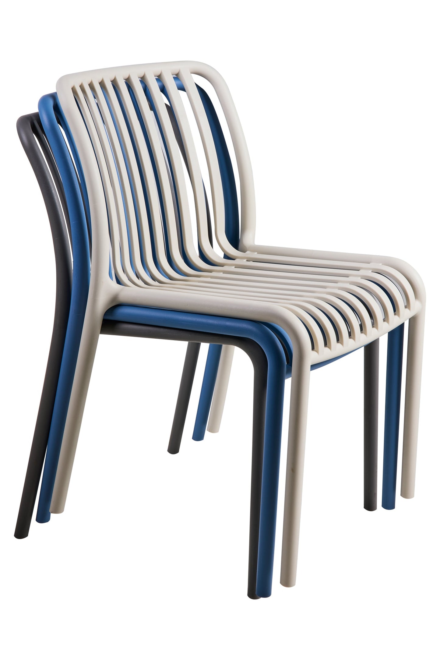 Carzana - Sedia In PP Grigio Londra