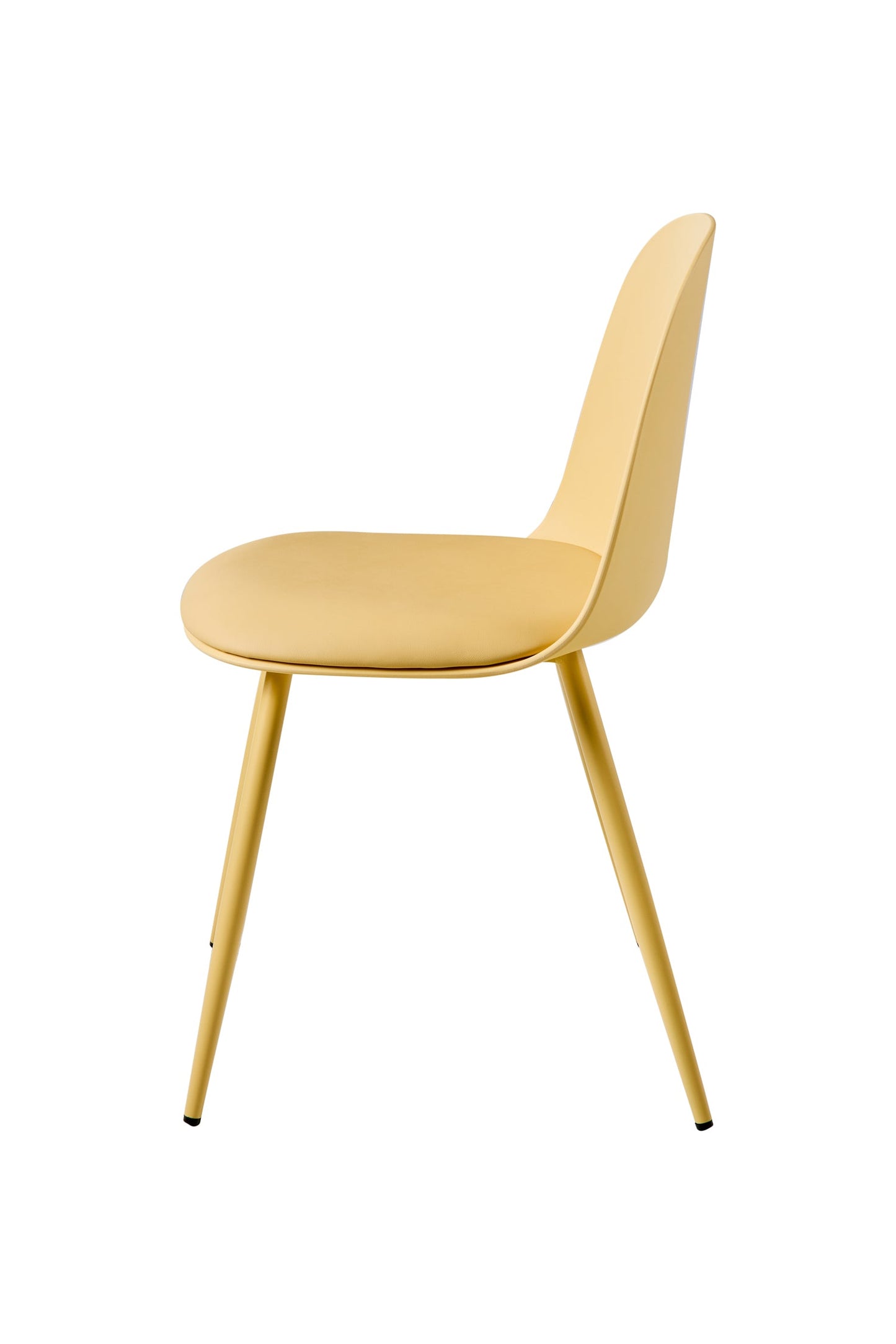 Shannon - Sedia Gialla Con Cuscino