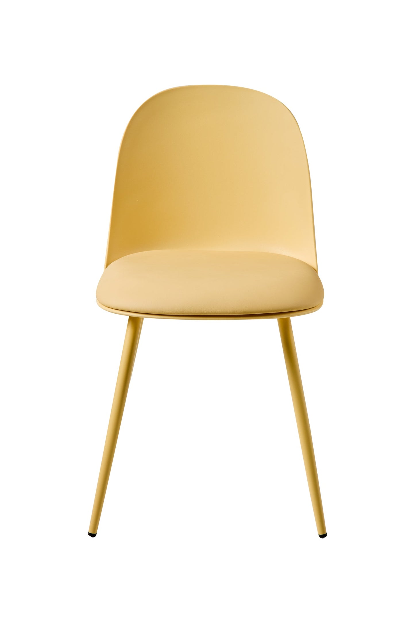 Shannon - Sedia Gialla Con Cuscino