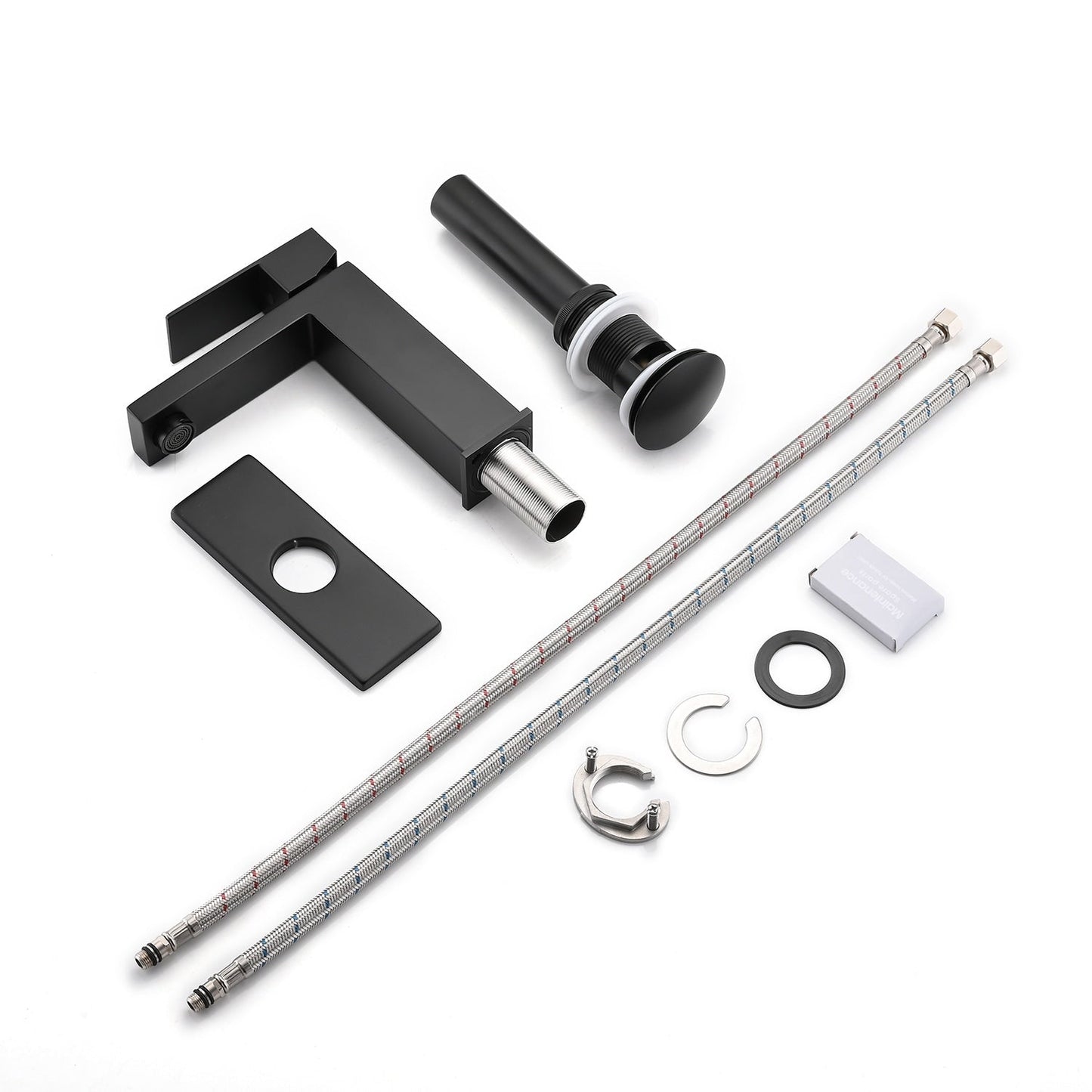 Rubinetto singolo per lavabo da bagno PROOX con gruppo di scarico