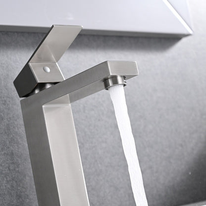 Rubinetto singolo per lavabo da bagno PROOX con gruppo di scarico