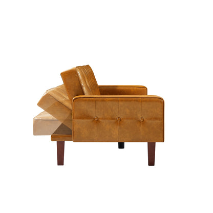 Divano letto in pelle PU