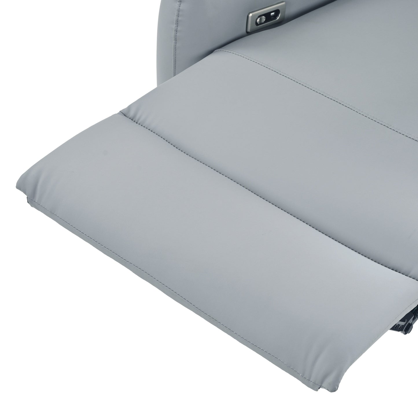 Poltrona reclinabile elettrica Wall-Hugger in pelle PU con USB-C e capacità di 330 libbre