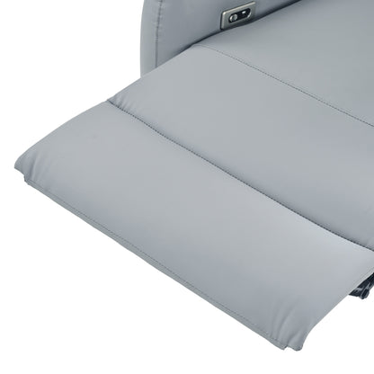 Poltrona reclinabile elettrica Wall-Hugger in pelle PU con USB-C e capacità di 330 libbre