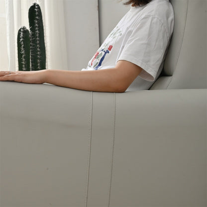 Poltrona reclinabile elettrica Wall-Hugger in pelle PU con USB-C e capacità di 330 libbre