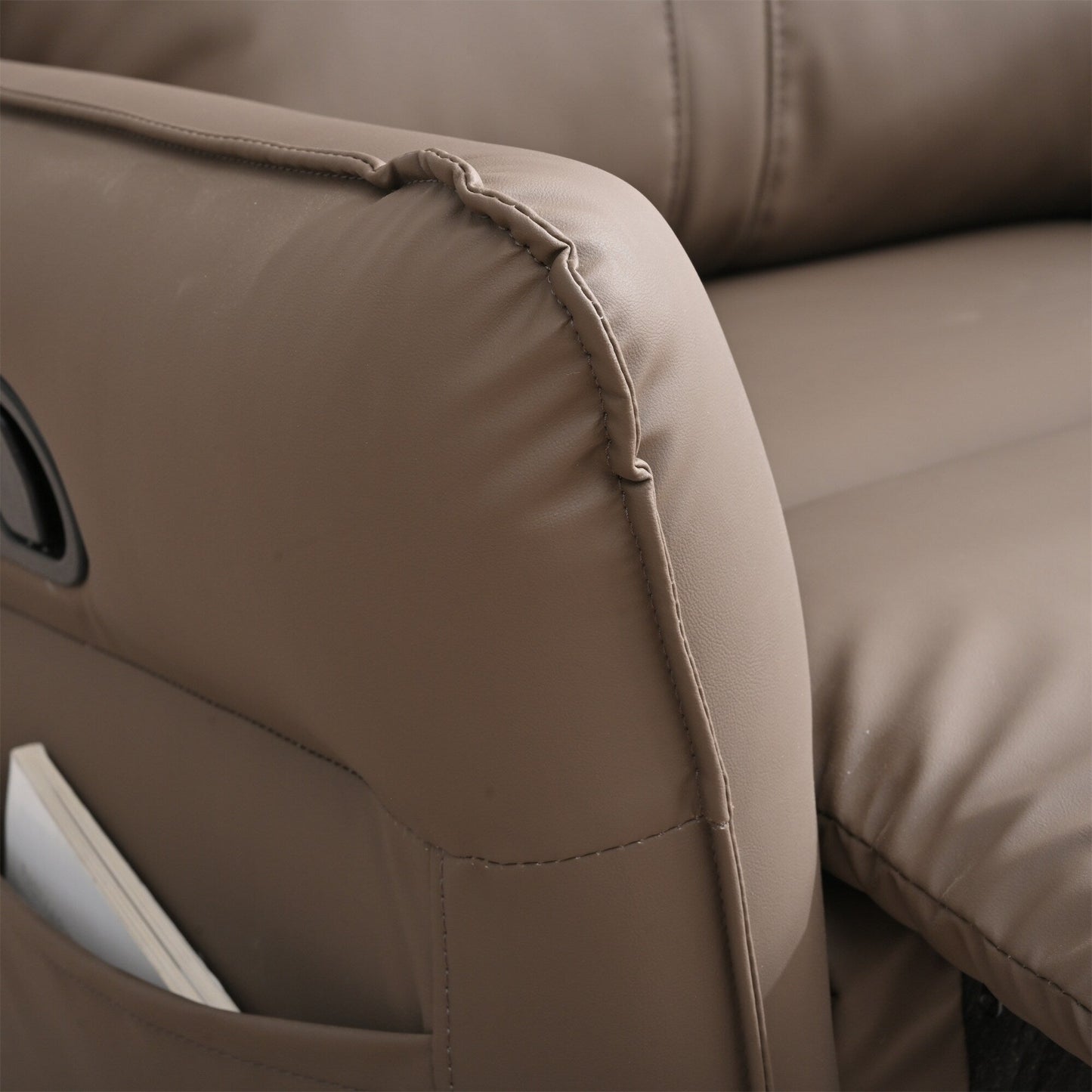 Poltrona reclinabile a dondolo in PU