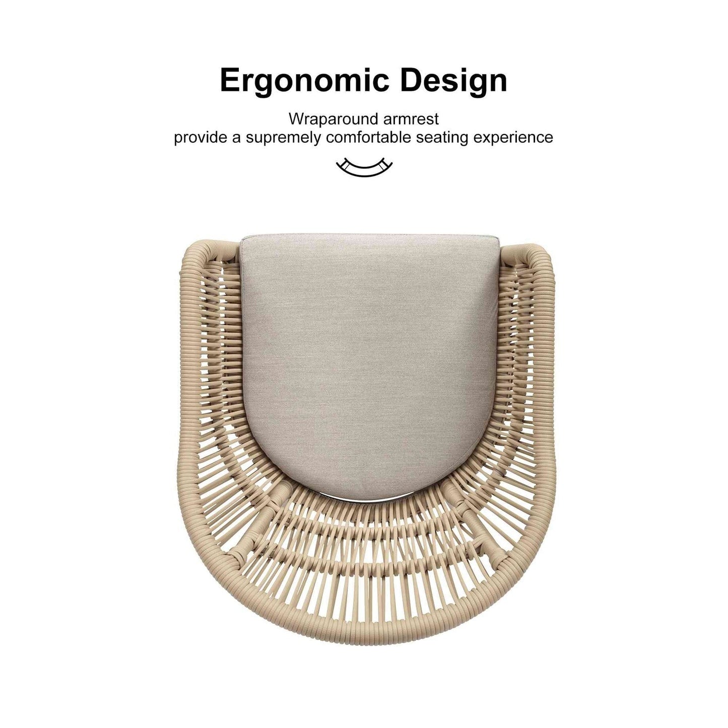 Set da pranzo da giardino PURPLE LEAF da 7 pezzi con tavolo da pranzo quadrato in alluminio per esterni e sedie in rattan intrecciato