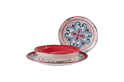 Salmorejo - Servito Piatti Set 1/18 Rosso