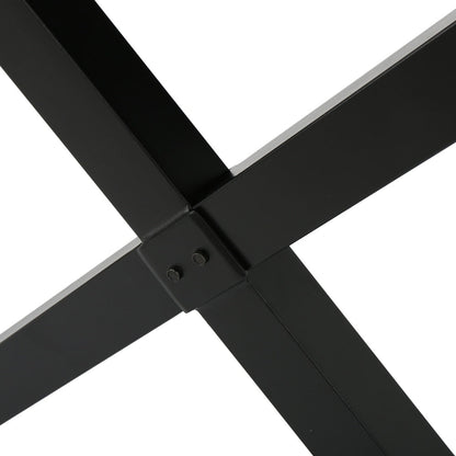 Set da pranzo moderno in alluminio da 6 posti Pabara Outdoor con tavolo estensibile di Christopher Knight Home