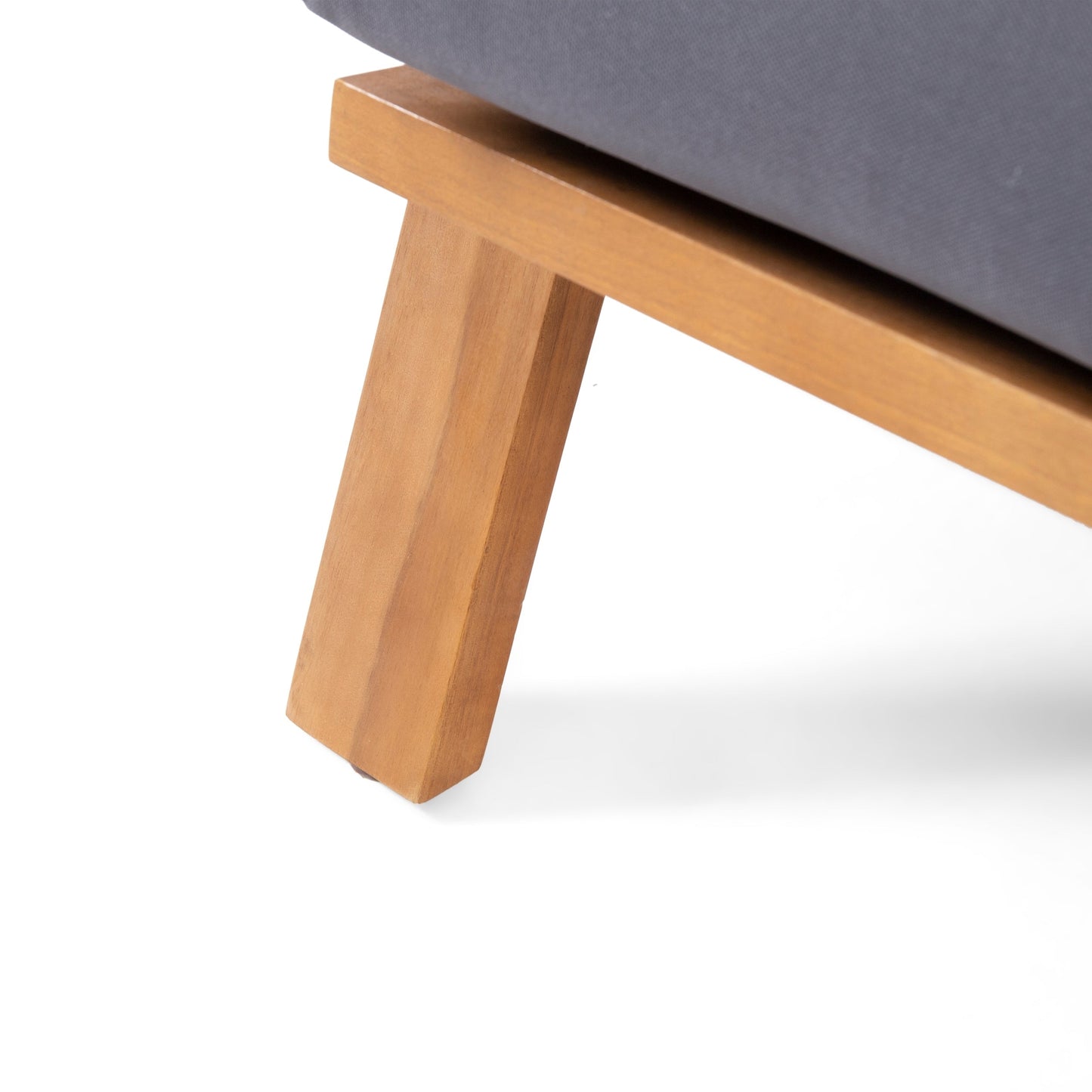 Set da esterno Paloma in acacia imbottito da 4 pezzi di Christopher Knight Home