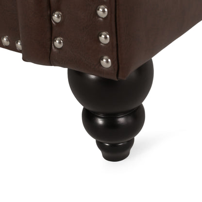 Divano capitonné Parkhurst Chesterfield a 3 posti di Christopher Knight Home