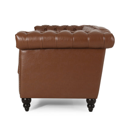 Divano capitonné Parkhurst Chesterfield a 3 posti di Christopher Knight Home