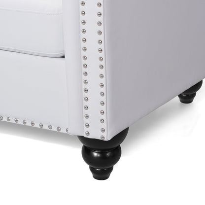 Divano capitonné Parkhurst Chesterfield a 3 posti di Christopher Knight Home