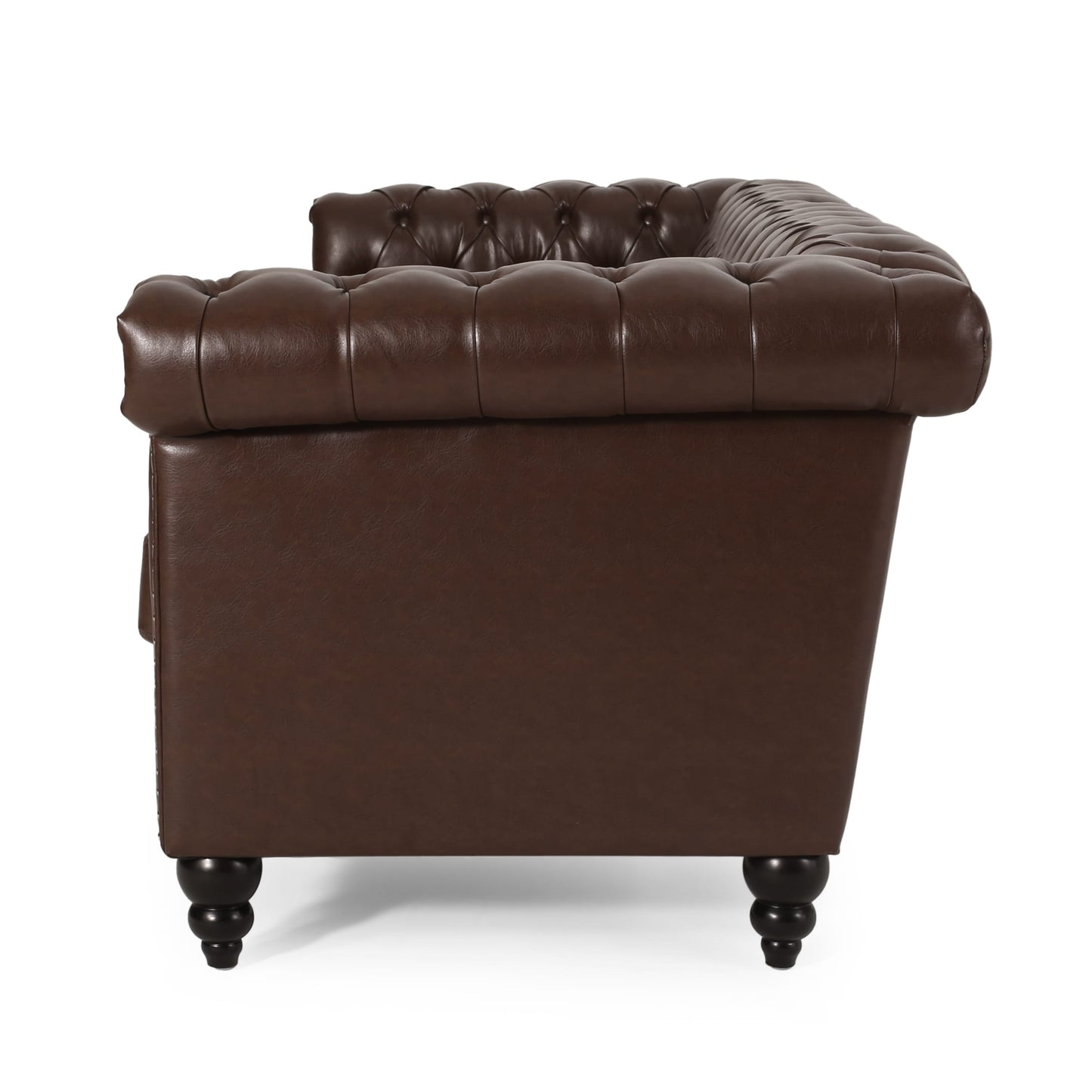 Divano capitonné Parkhurst Chesterfield a 3 posti di Christopher Knight Home