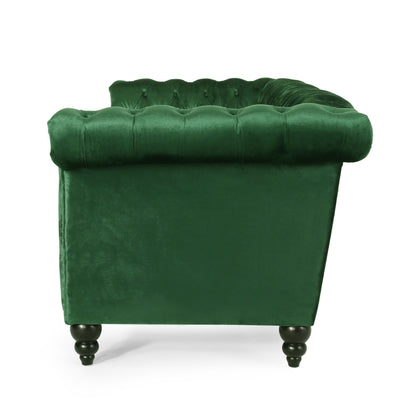 Divano capitonné Parkhurst Chesterfield a 3 posti di Christopher Knight Home