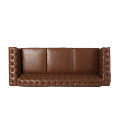 Divano capitonné Parkhurst Chesterfield a 3 posti di Christopher Knight Home