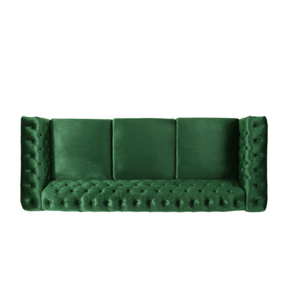 Divano capitonné Parkhurst Chesterfield a 3 posti di Christopher Knight Home