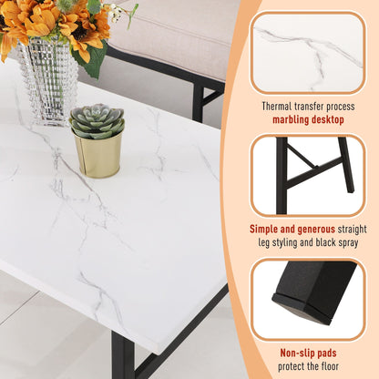 MAISON ARTS Set da conversazione per patio da 5/7/9 posti, set di divani con 2 poltrone singole, divano a 3 posti, pouf e tavolino da caffè