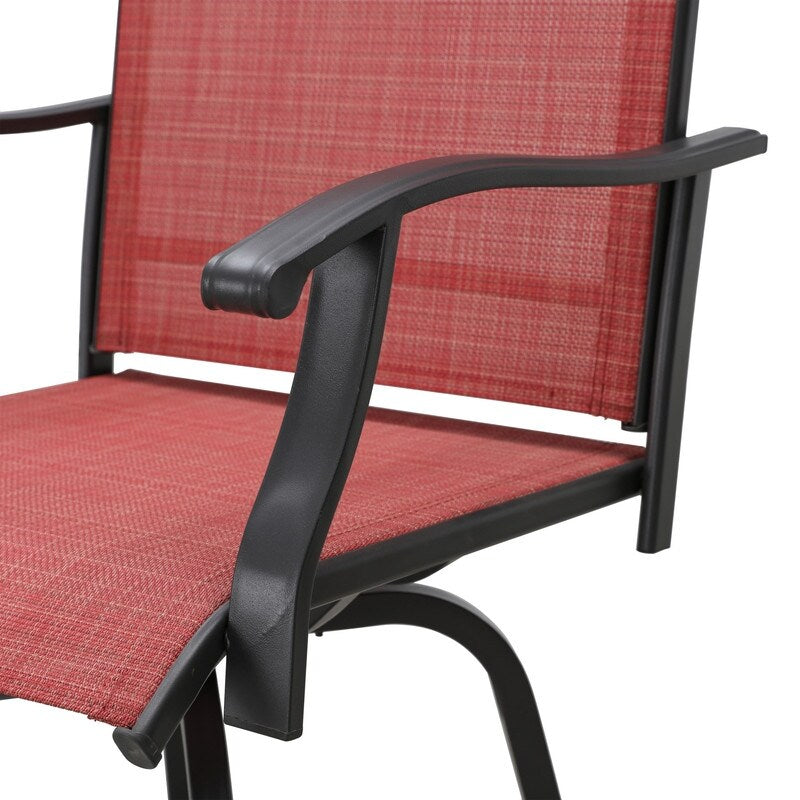 Patio Festival Set da pranzo da bar per esterni da 11 pezzi