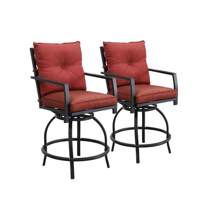 Patio Festival Set da pranzo bistrot da esterno a 3 pezzi con altezza da bar