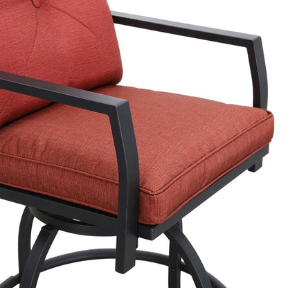 Patio Festival Set da pranzo bistrot da esterno a 3 pezzi con altezza da bar