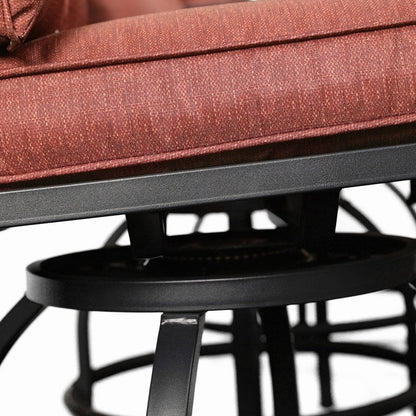 Patio Festival Set da pranzo bistrot da esterno a 3 pezzi con altezza da bar