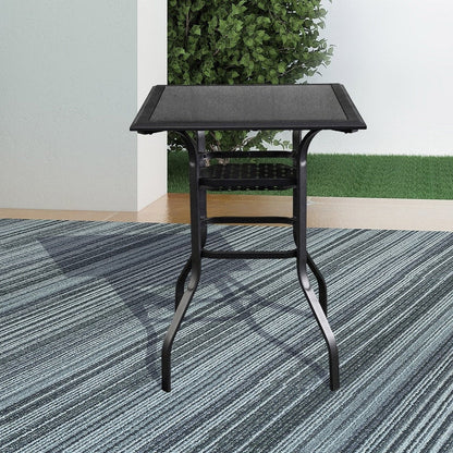 Patio Festival - Set da pranzo girevole quadrato da bistrot per 4 persone - N/D