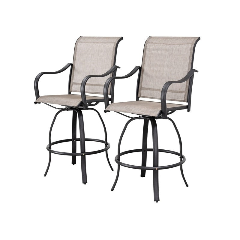 Patio Festival - Set da pranzo girevole quadrato da bistrot per 4 persone - N/D