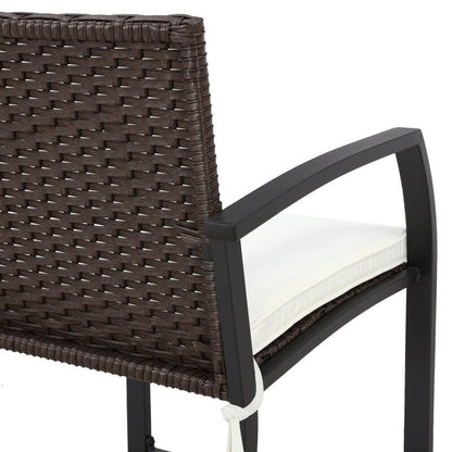 Patio Festival Set da pranzo per esterni da 4 persone, altezza bar rotondo da 45,3''