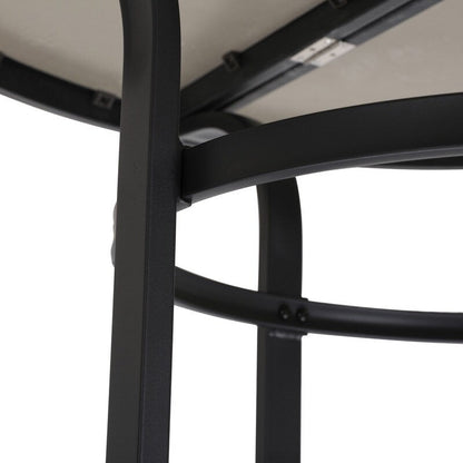 Patio Festival Set da pranzo per esterni da 4 persone, altezza bar rotondo da 45,3''