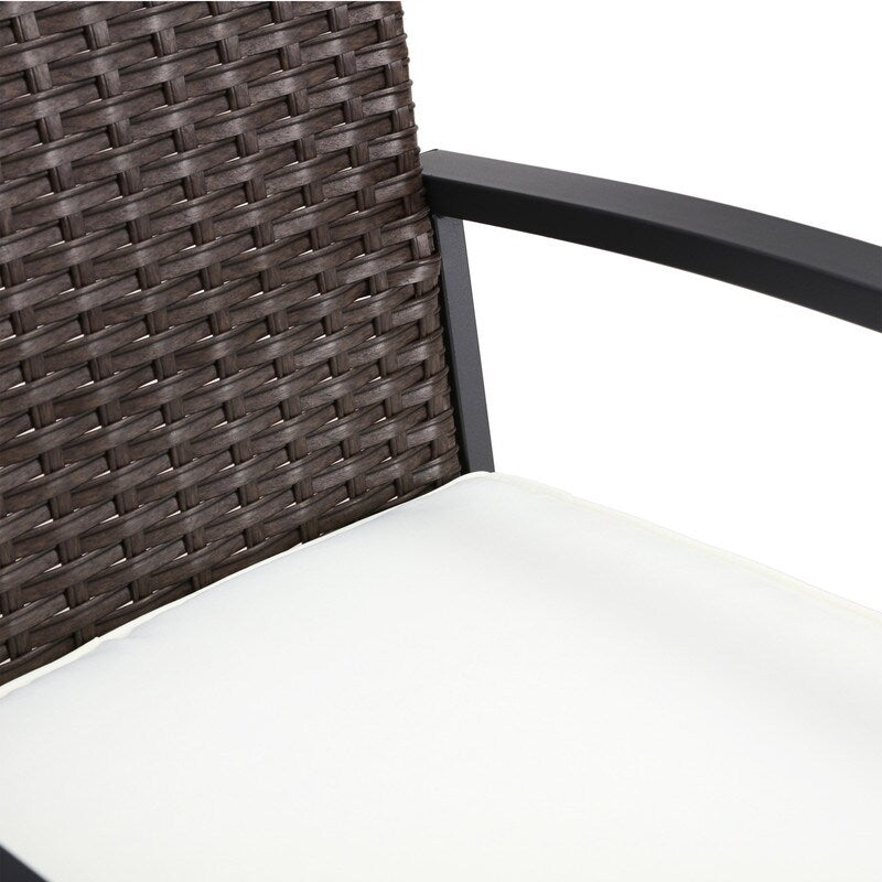 Patio Festival Set da pranzo per esterni da 4 persone, altezza bar rotondo da 45,3''