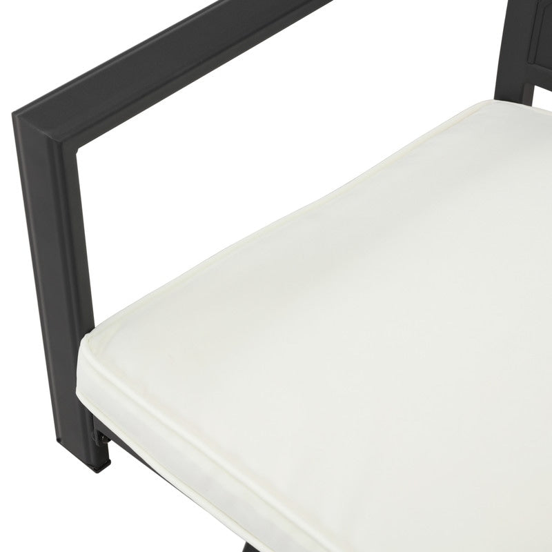 Patio Festival - Set da pranzo bistrot per 4 persone all'aperto con altezza da bar