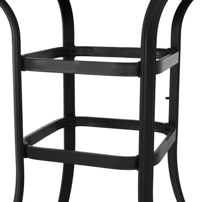 Patio Festival - Set da pranzo bistrot per 4 persone all'aperto con altezza da bar