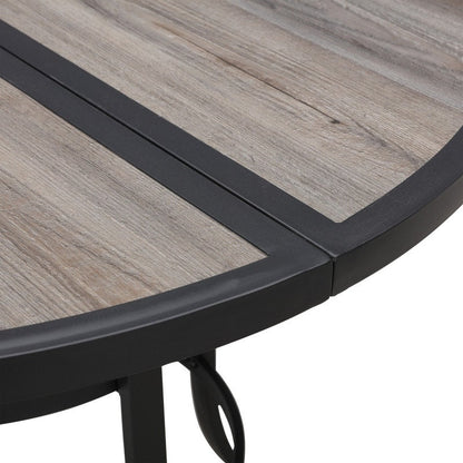 Patio Festival - Set da pranzo bistrot per 4 persone all'aperto con altezza da bar