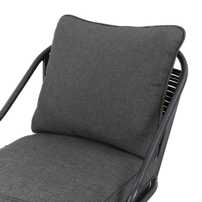 Patio Festival - Set da pranzo bistrot per 4 persone all'aperto con altezza da bar