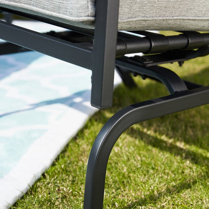 Patio Festival Set da conversazione all'aperto da 5 pezzi con braciere