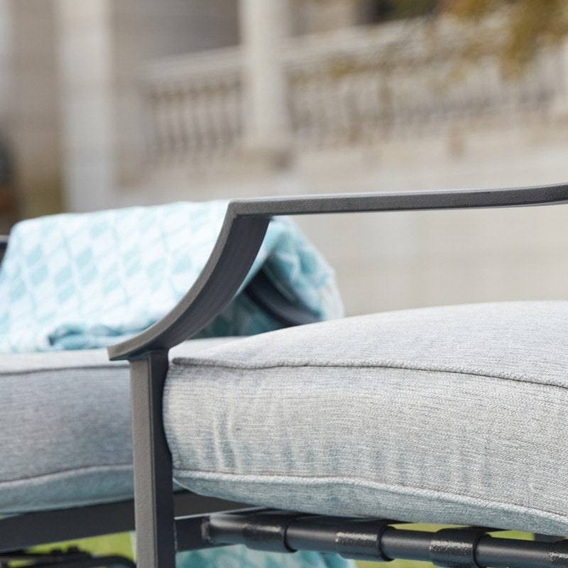 Patio Festival Set da conversazione all'aperto da 5 pezzi con braciere