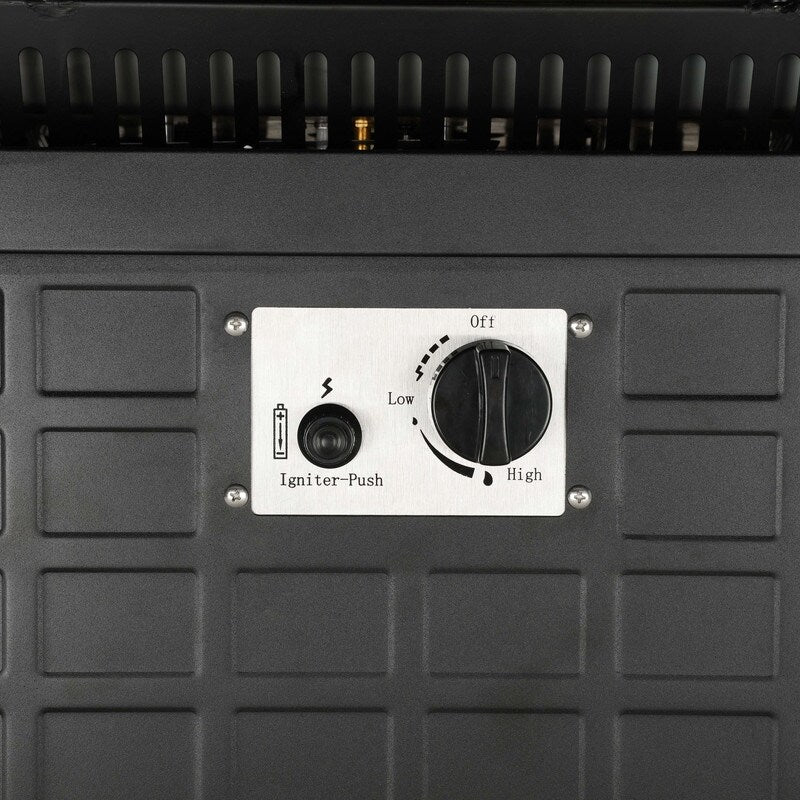 Patio Festival - Set da conversazione con braciere da esterno da 5 pezzi