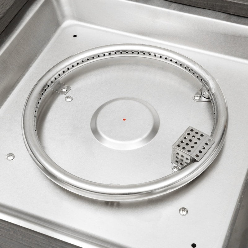 Patio Festival - Set da conversazione con braciere da esterno da 5 pezzi