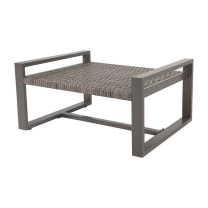 Patio Festival - Set da conversazione in vimini da 5 pezzi per esterni